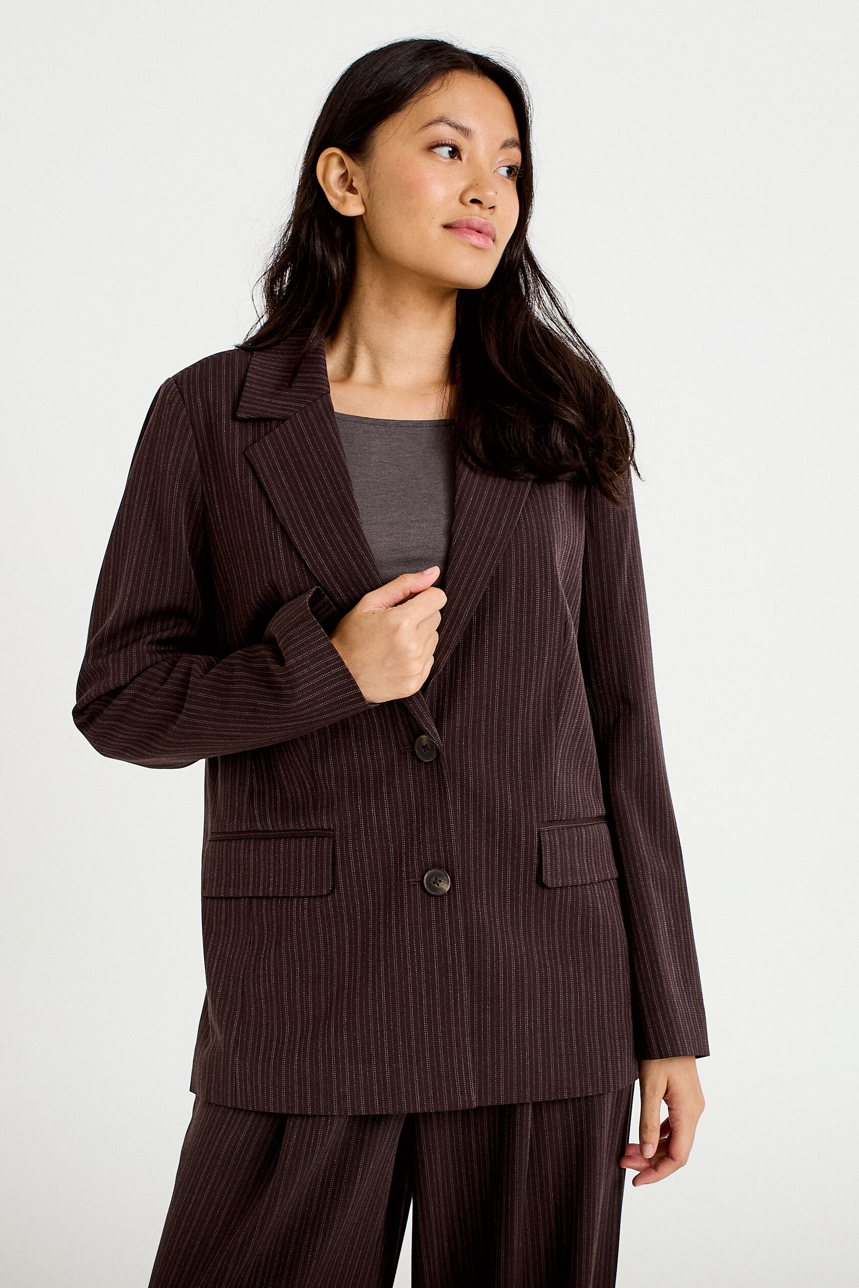 Blazer col classique manches longues, CACHE CACHE