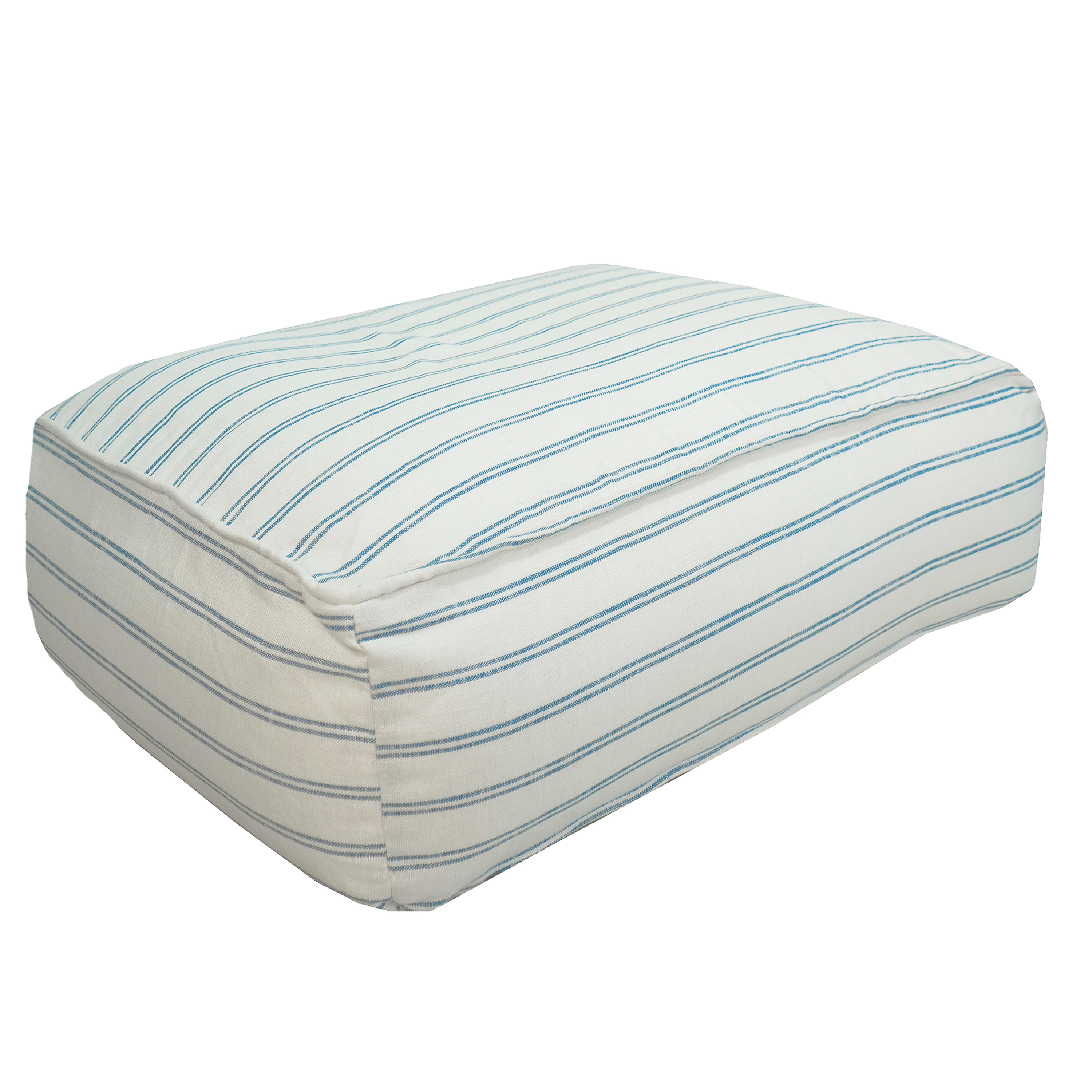 Coussin de sol, repose pieds déhoussable en lin, MX HOME