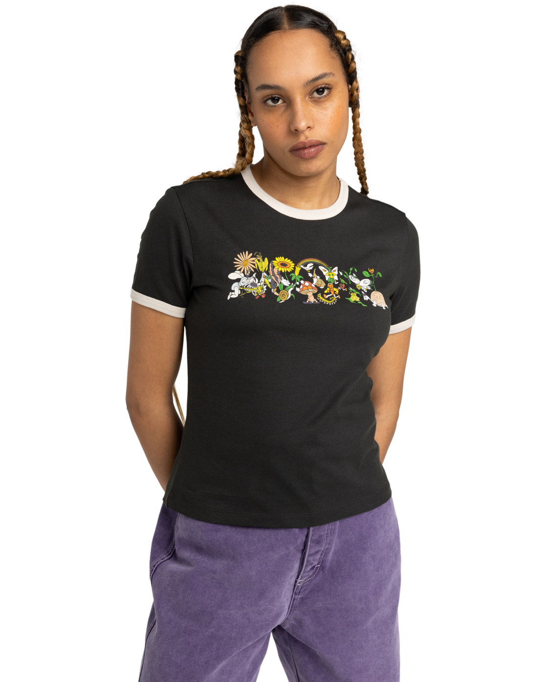 T-shirt à manches courtes YARNHILL RINGER, ELEMENT