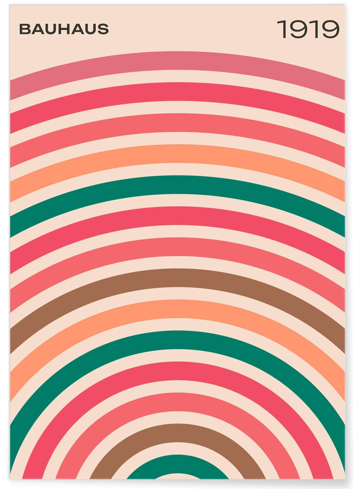 Affiche Bauhaus 8, L'AFFICHERIE