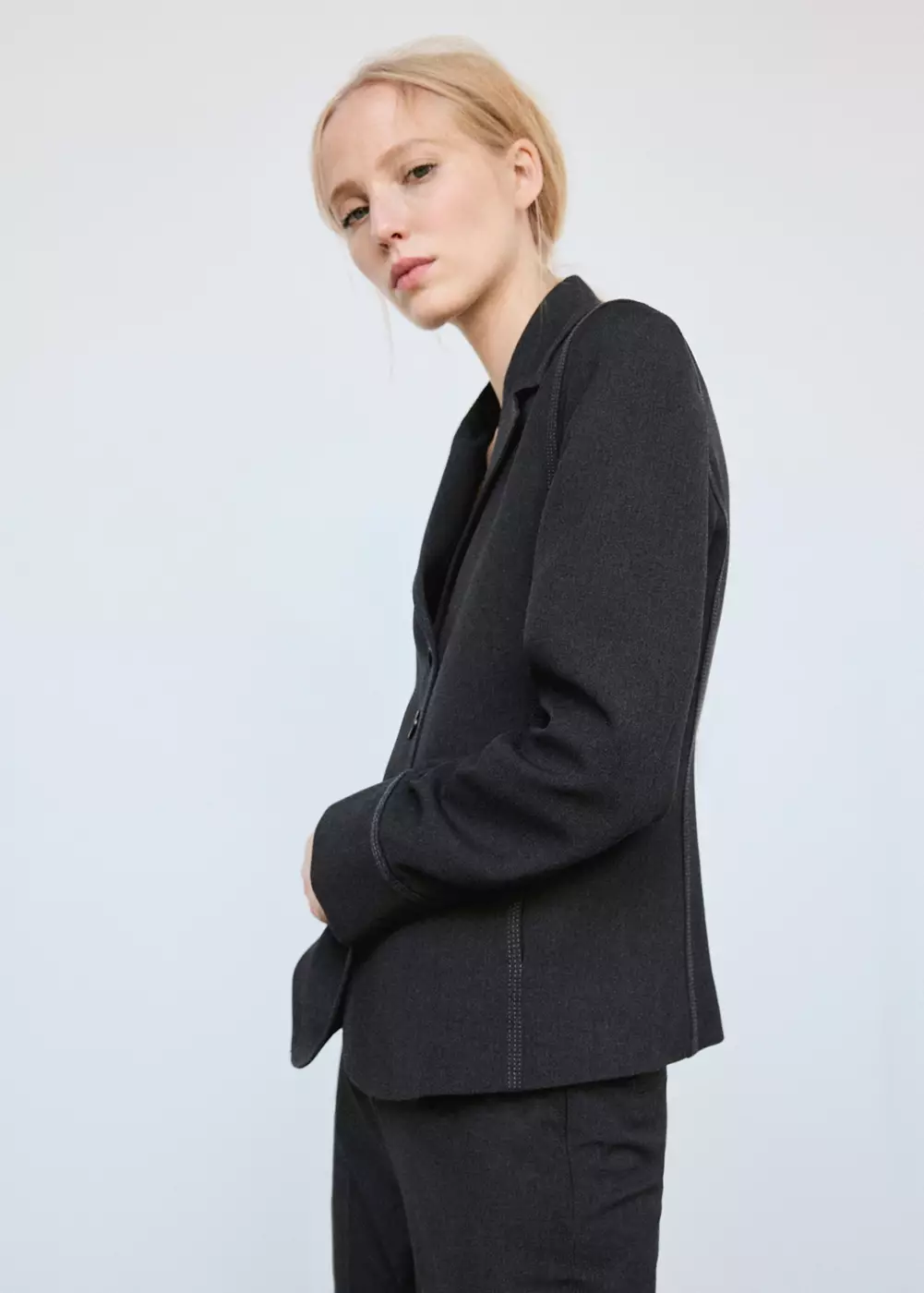 Blazer costume cintré, MANGO