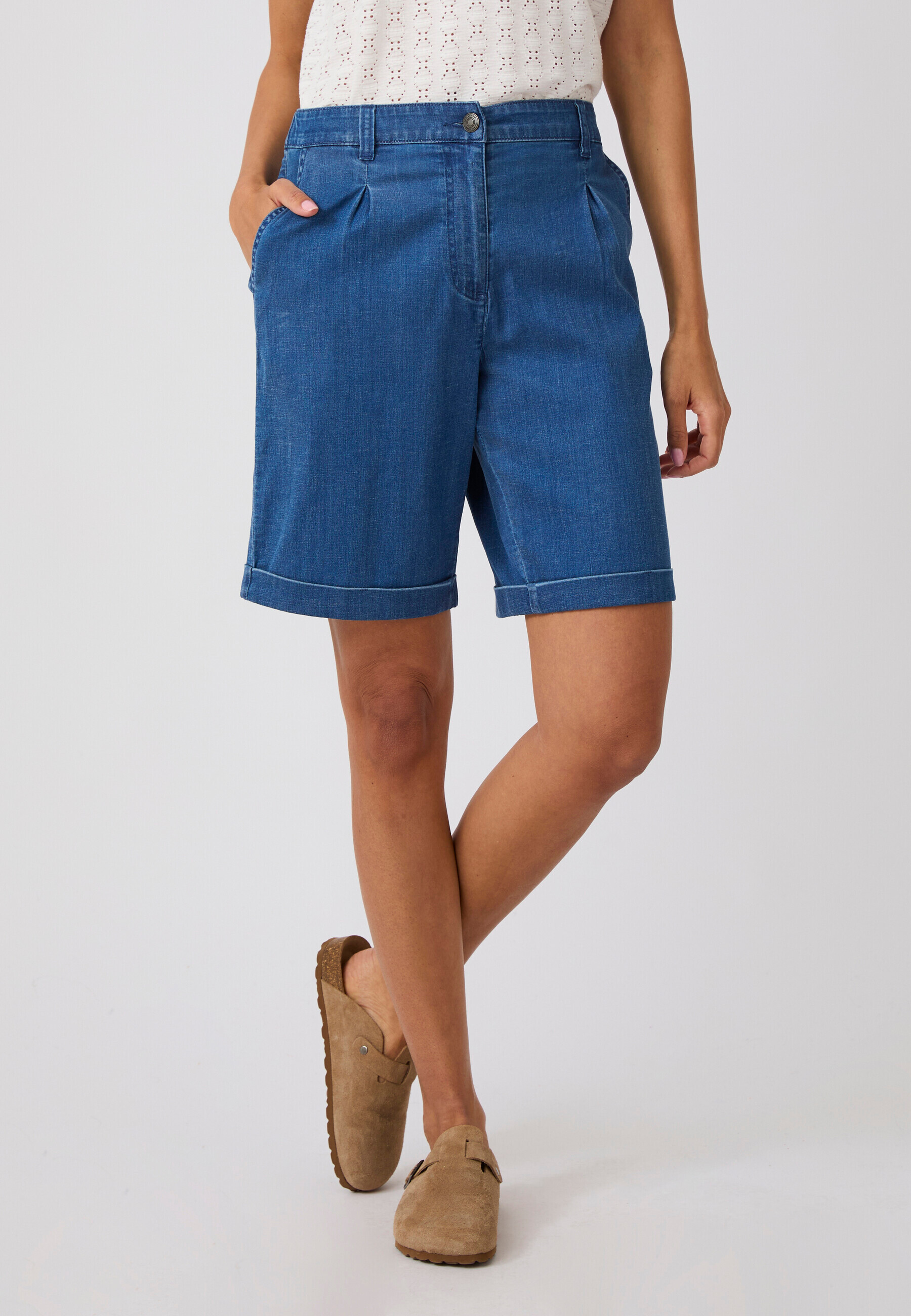 Bermuda mélange Lyocell Tencel(TM), DAMART