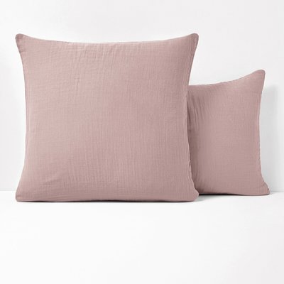 Kumla Plain 100% Cotton Muslin Pillowcase LA REDOUTE INTERIEURS