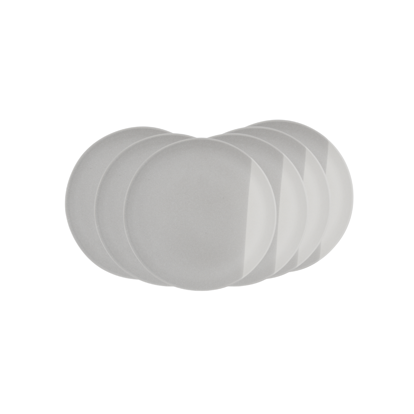 Lot de 6 assiettes à dessert, TERRE DE SIENNE, ARTIME