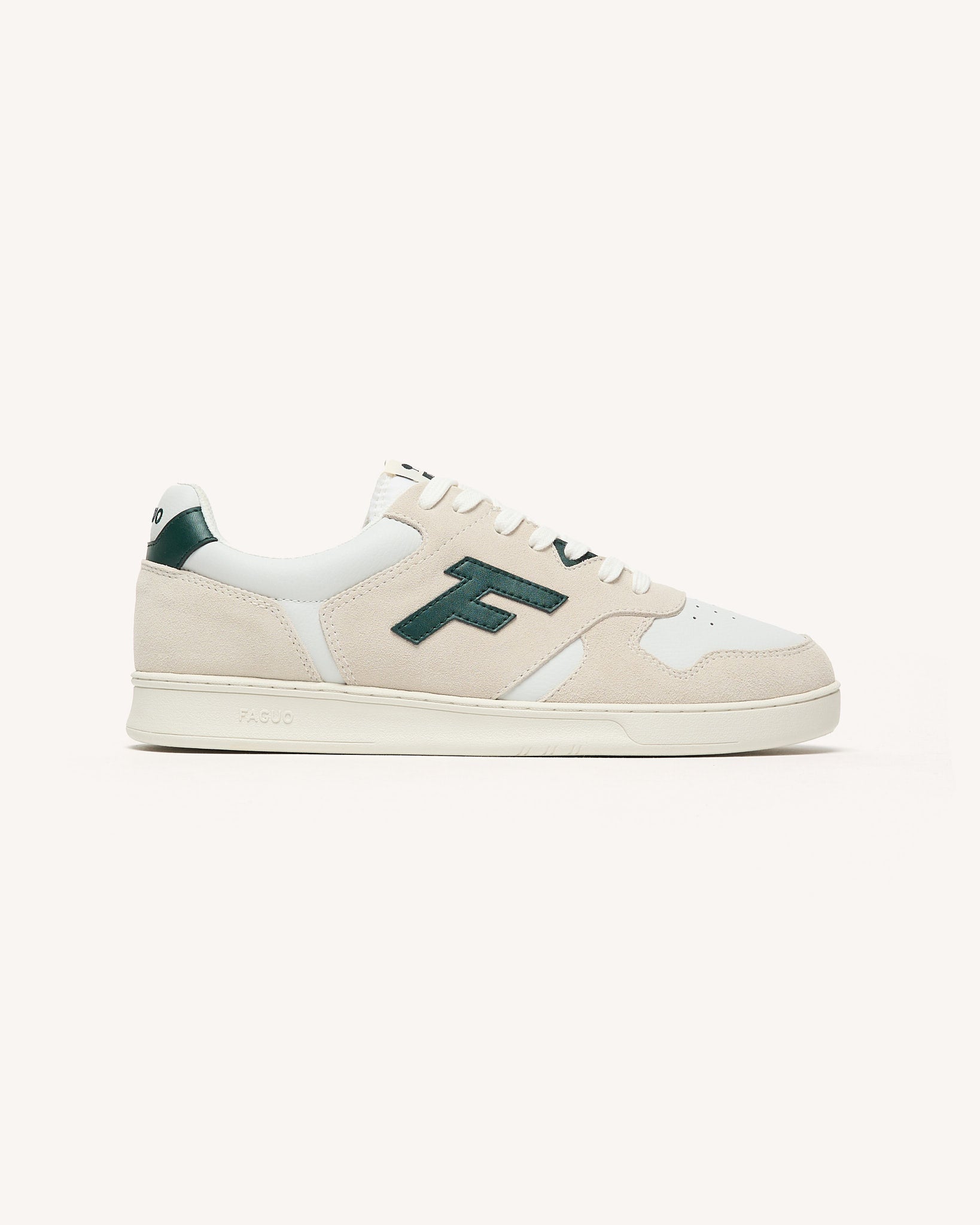 Baskets basses en cuir, FAGUO