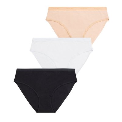 Pack of 3 Knickers in Cotton ATHENA