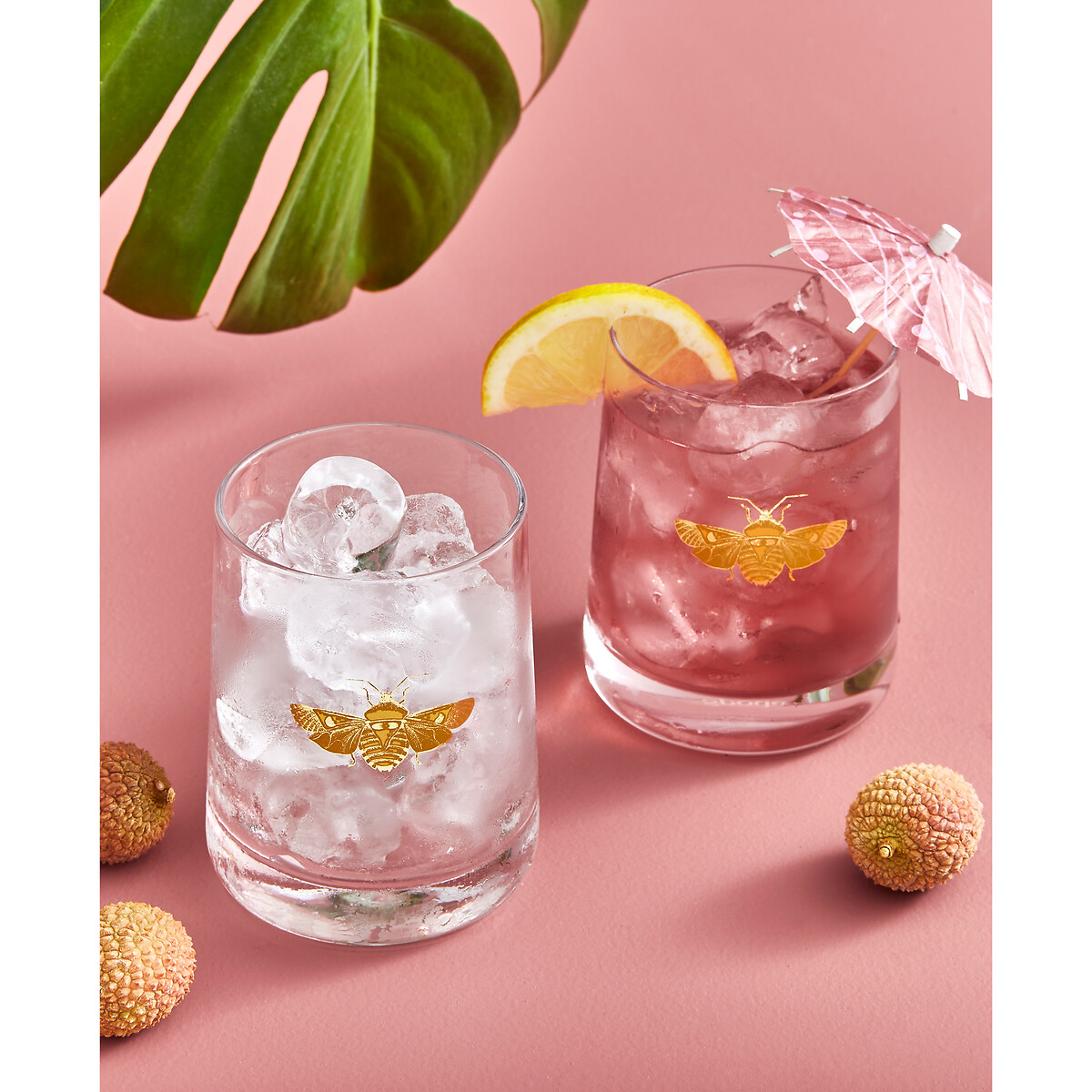 Set of 2 Creatures of Curiosity Tumbler Glasses, SPODE