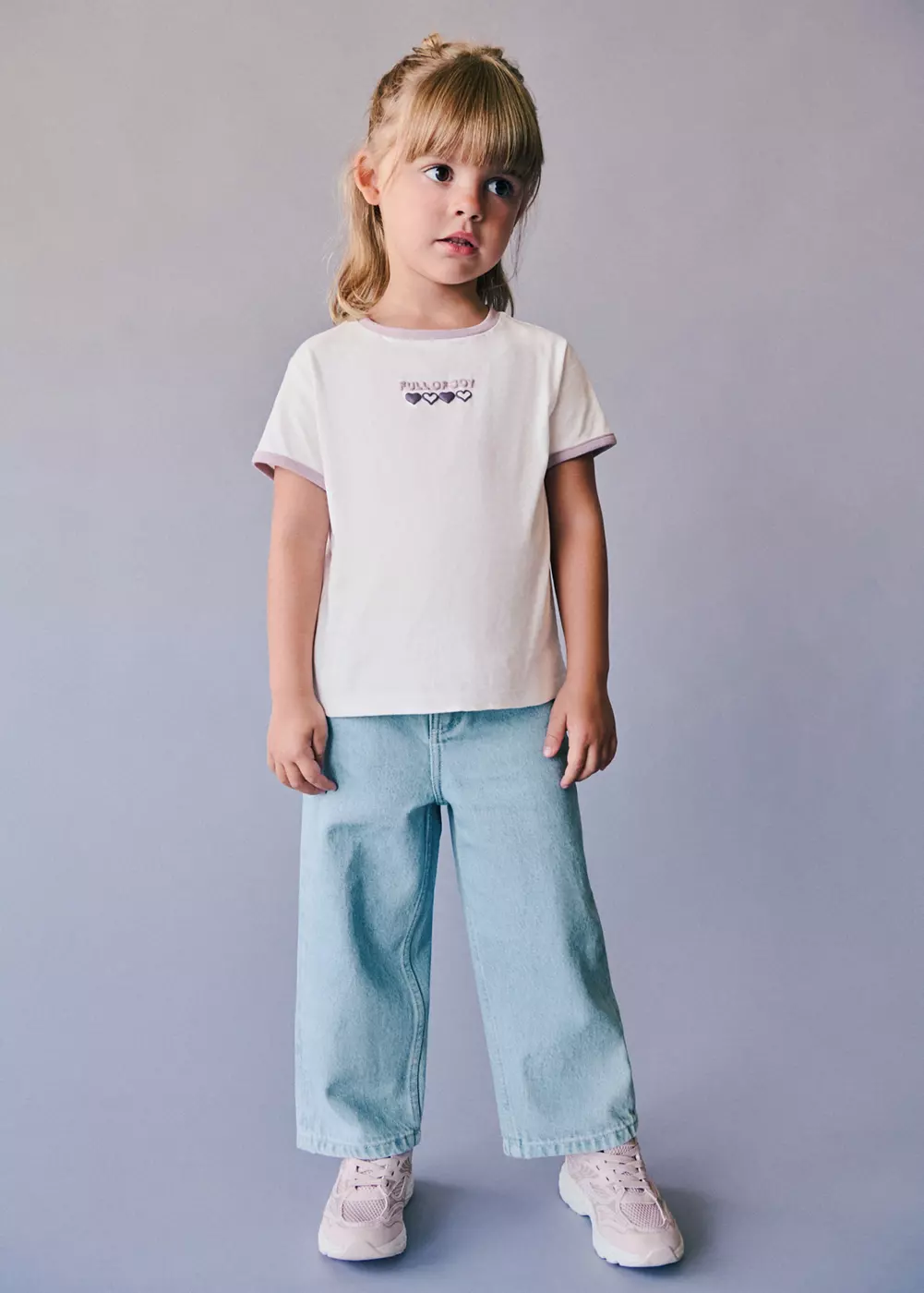 Jupe-culotte jean, MANGO BABY