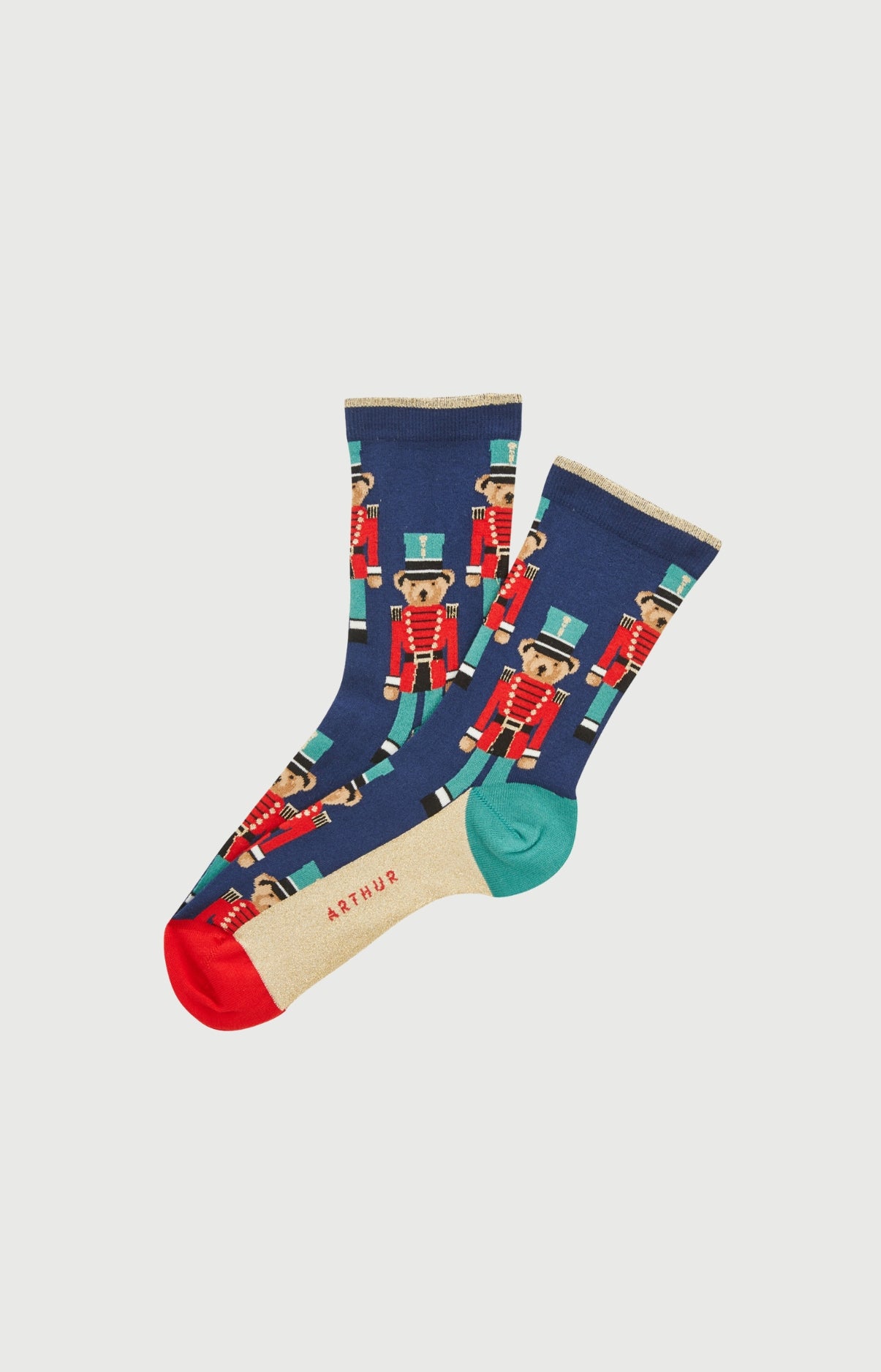 Chaussettes en coton imprimé Casse-noisette, ARTHUR