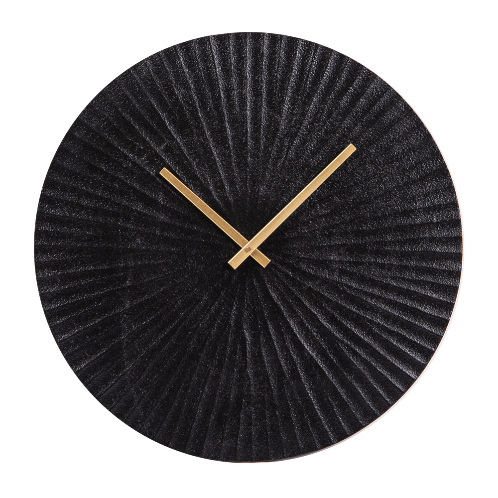 Horloge en métal soleil 45 cm - HORLOGE, TABLE PASSION