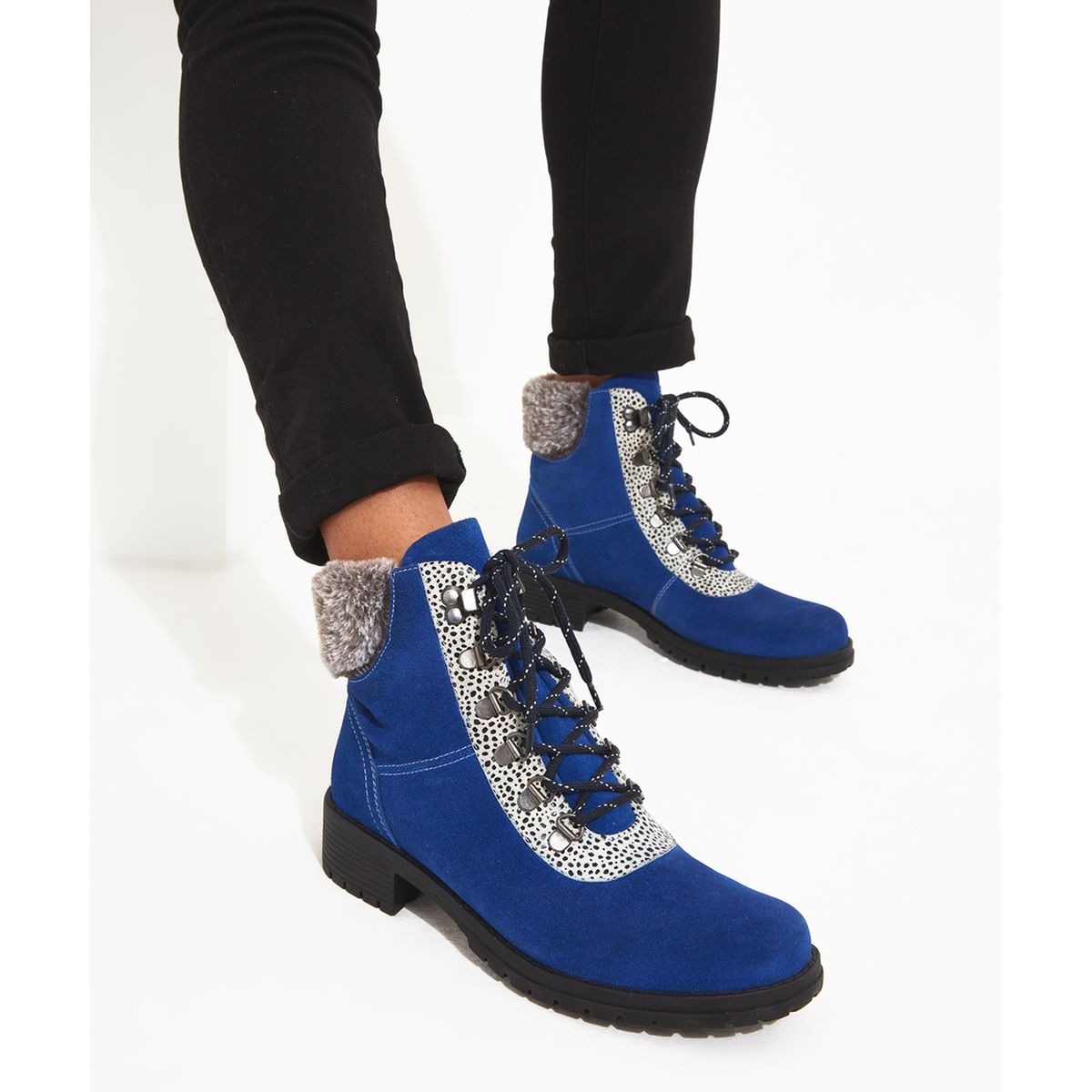 Bottines grosse semelle La Redoute