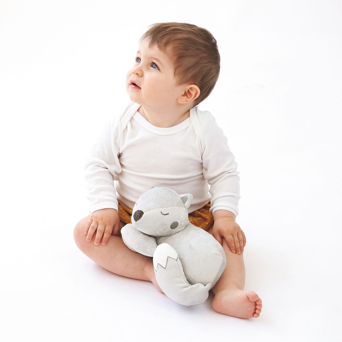 Cale Bebe Ergonomique P Tit Loup Gris Tineo La Redoute