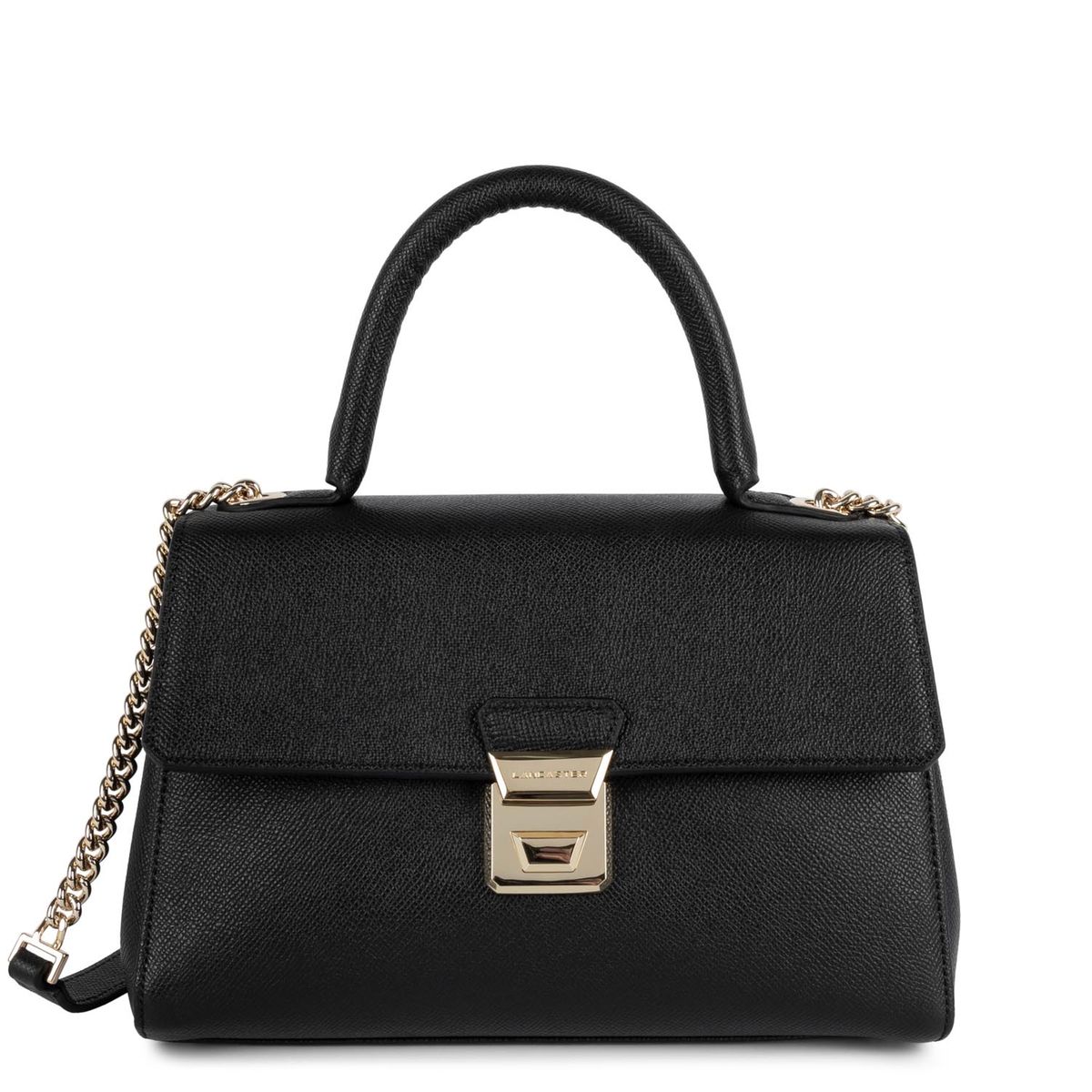 Sac lancaster clearance noir et beige