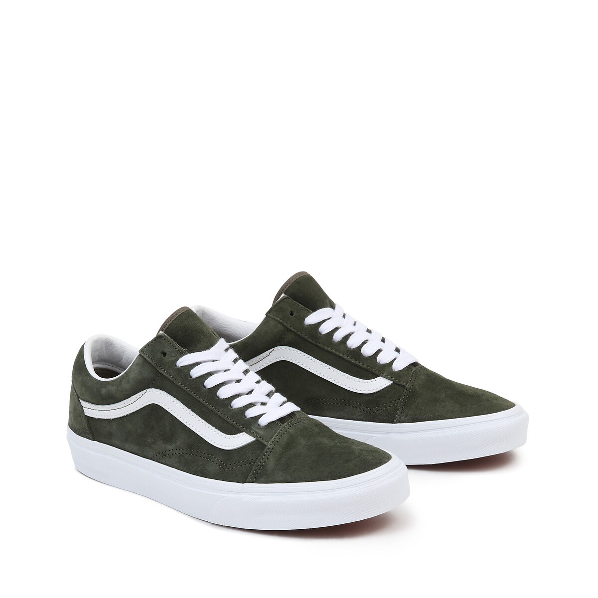 Leren sneakers old skool groen Vans | La Redoute