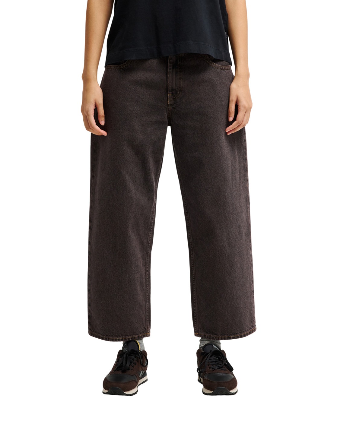 Jean coupe large QSW WIDE CROP DENIM, QUIKSILVER