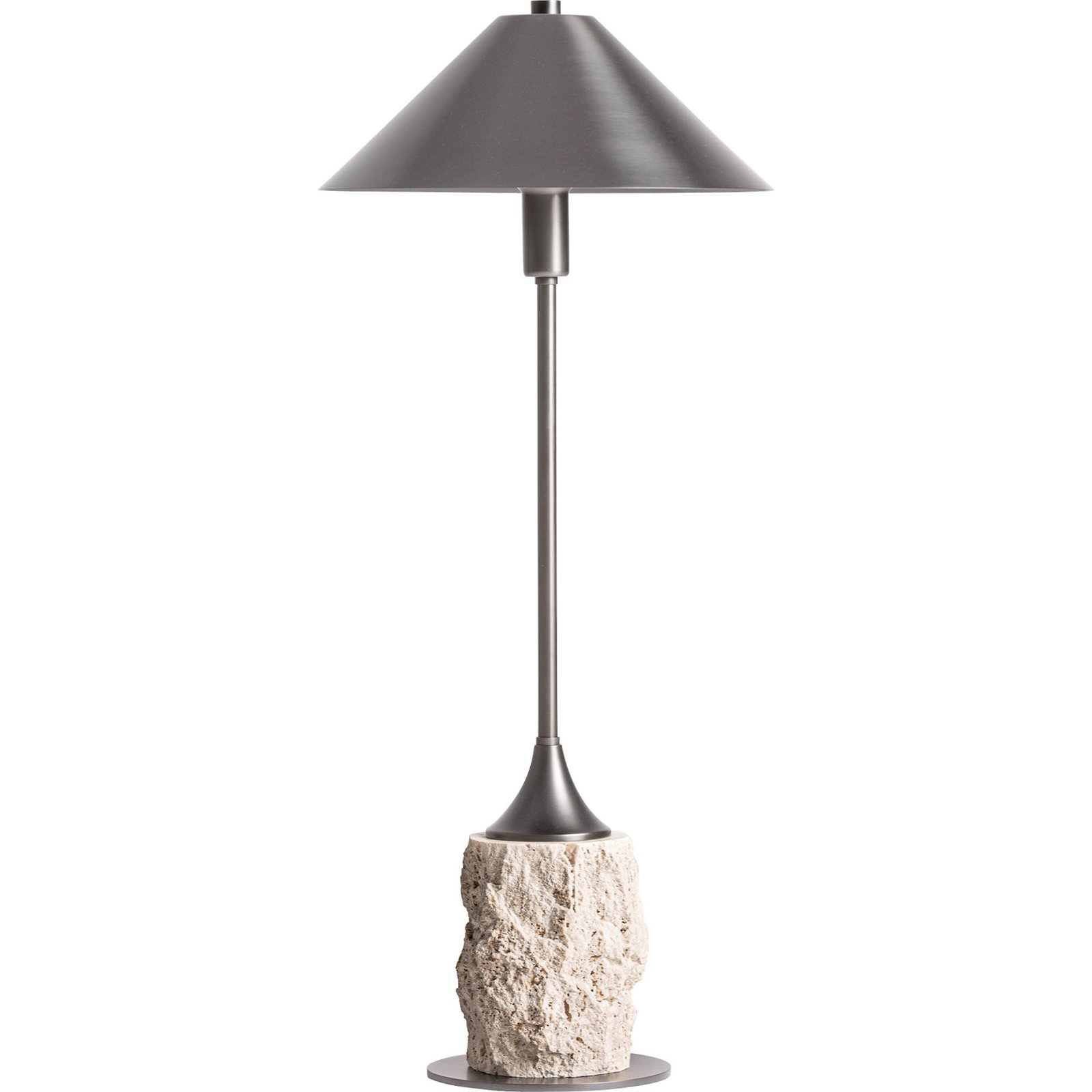 Lampe à poser en marbre et laiton, RECOLLECTION