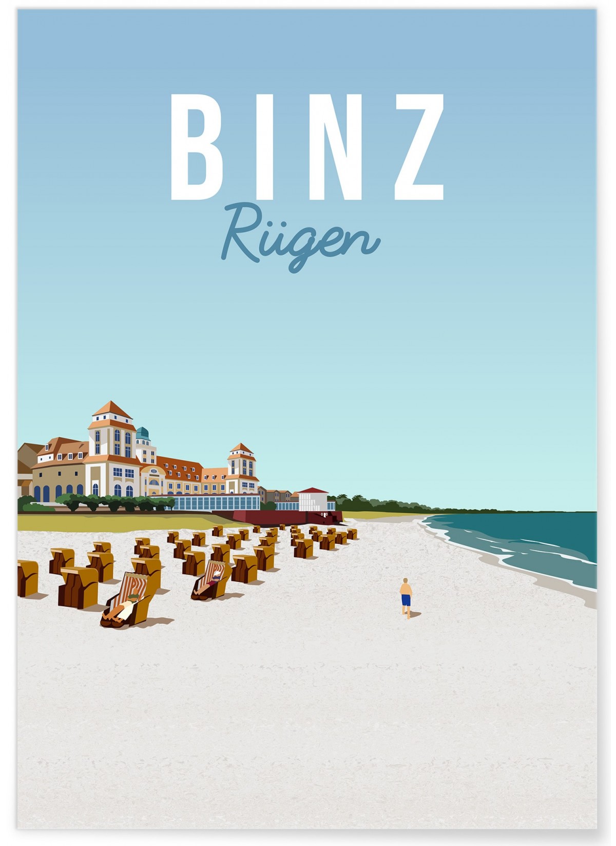 Affiche ville Binz, L'AFFICHERIE