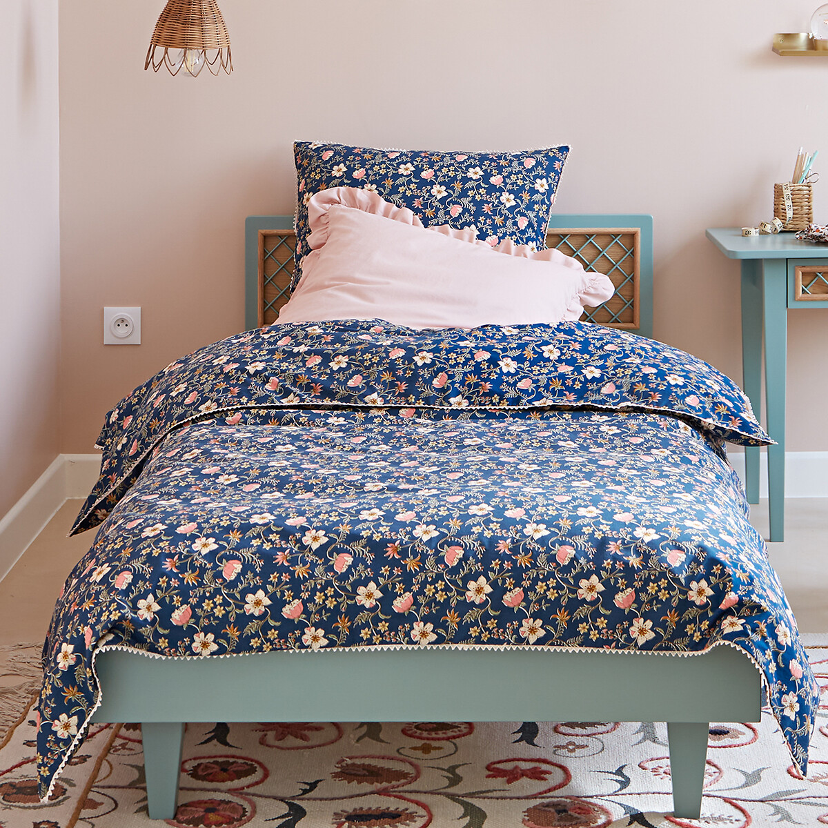Jasmine Floral 30% Recycled Cotton Duvet Cover
