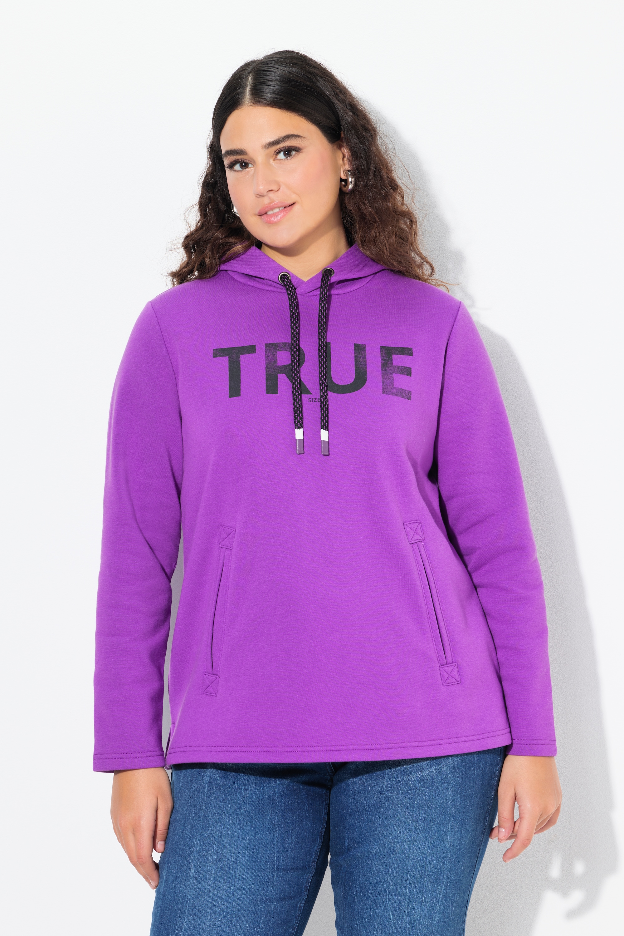 Sweat-shirt à capuche avec cordon de serrage, ULLA POPKEN