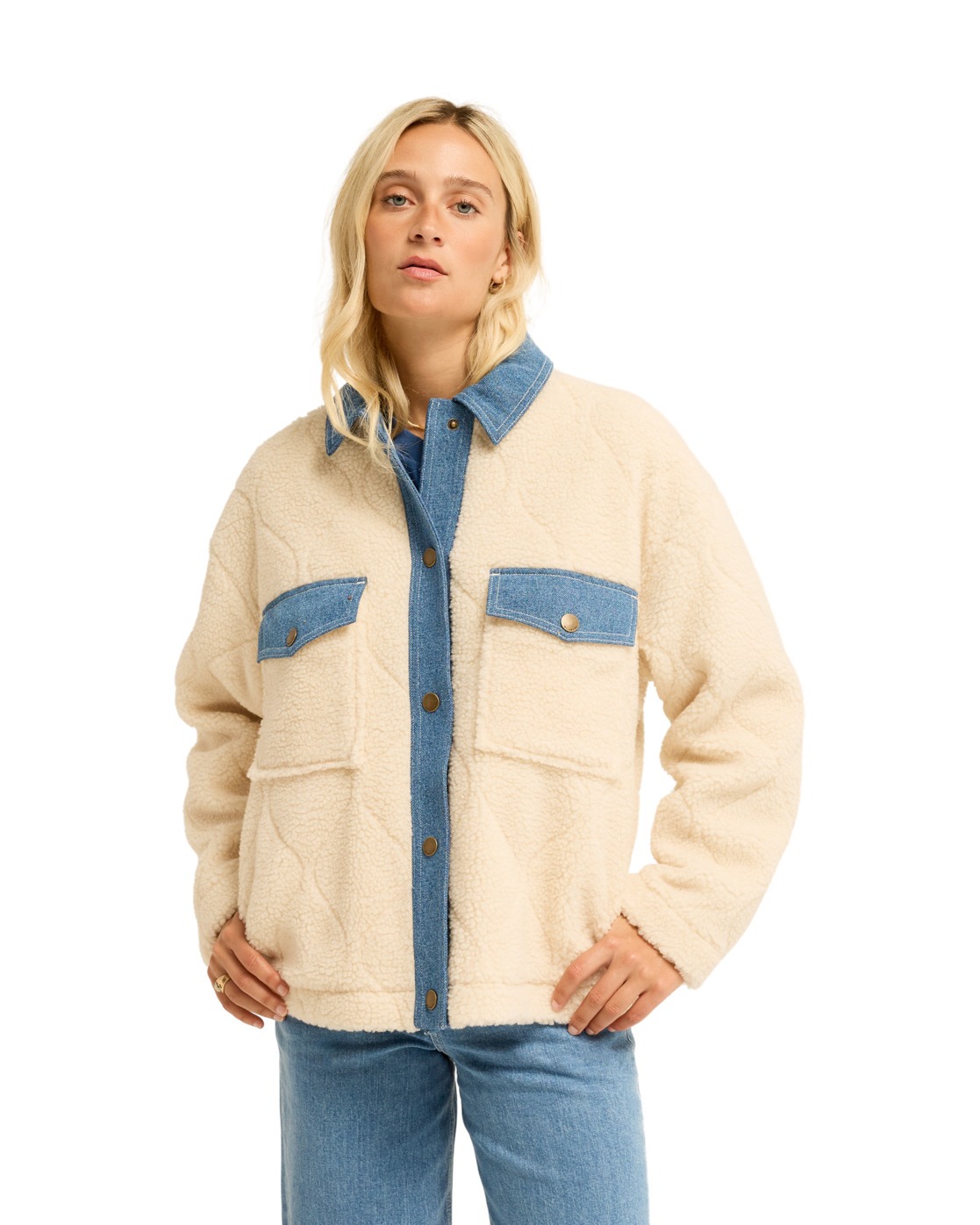 Veste trucker oversize STAY GOLDEN, BILLABONG