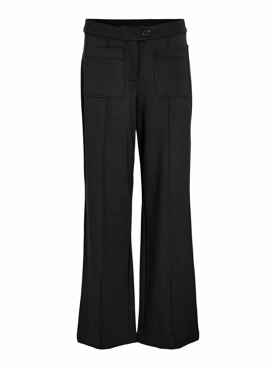 Pantalon large avec poches plaquées, VILA