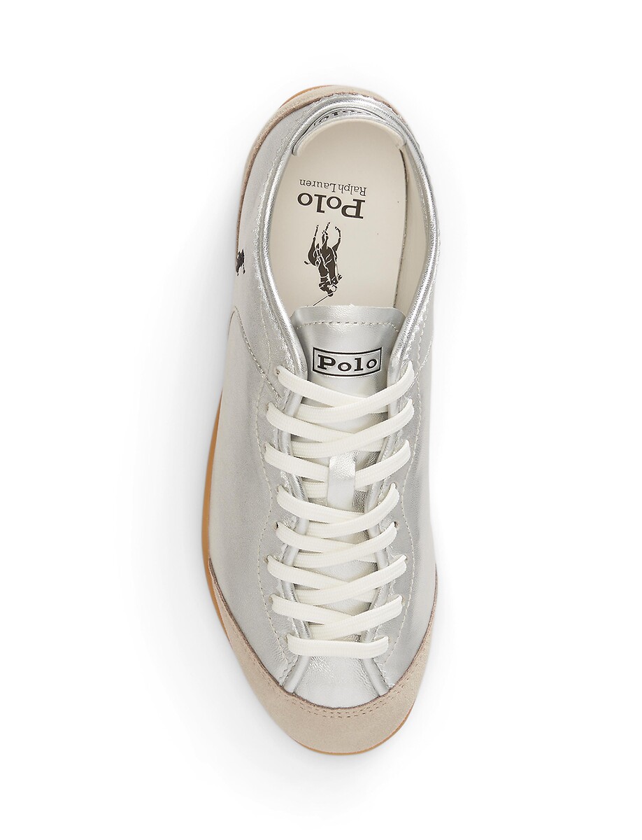 Polo Ralph Lauren Zapatillas de piel LOW PROFILE — photo 4