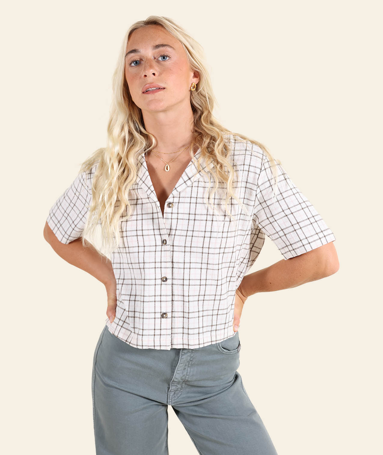 Chemise manches courtes CHECKS, OXBOW