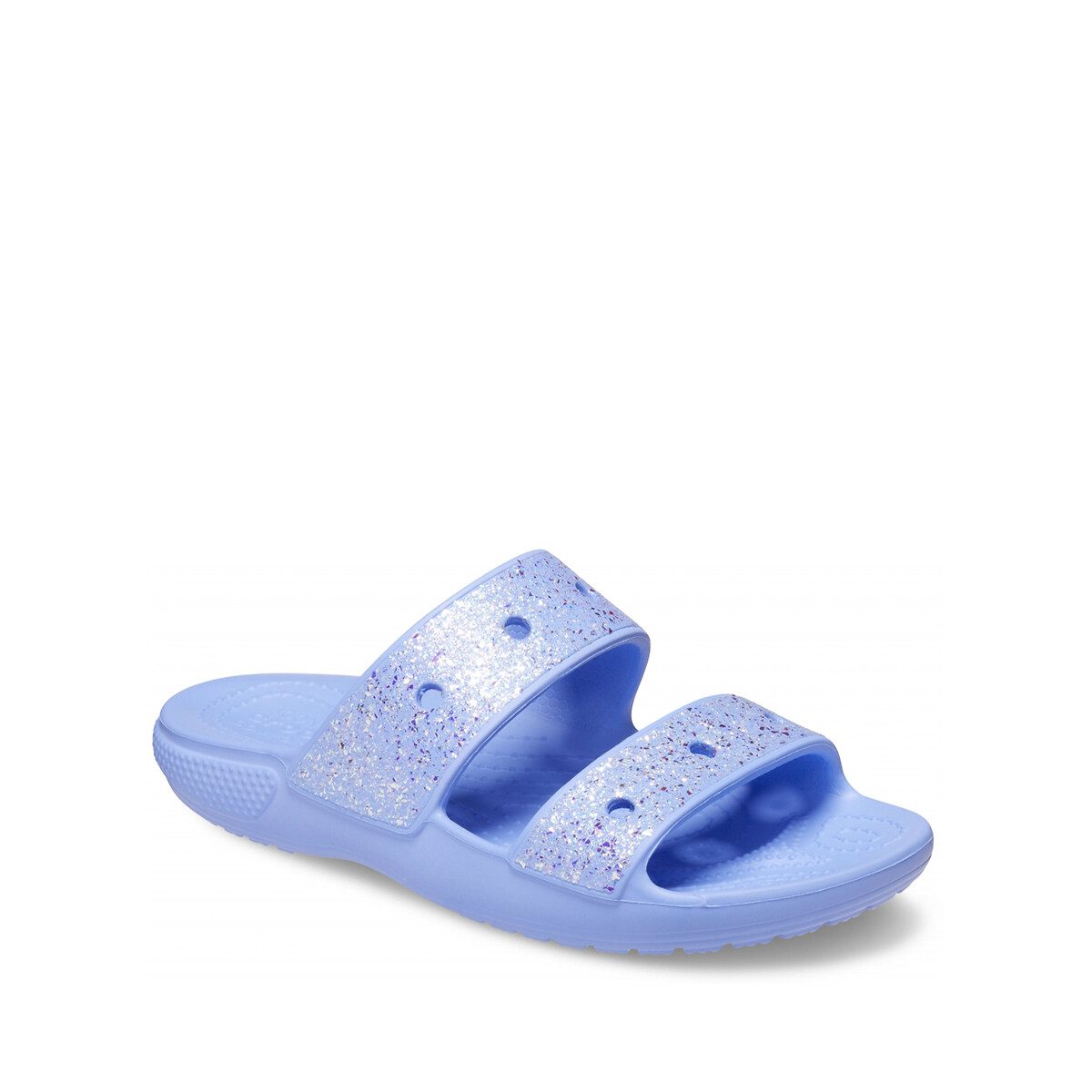 Kids classic glitter sandals lavender Crocs La Redoute