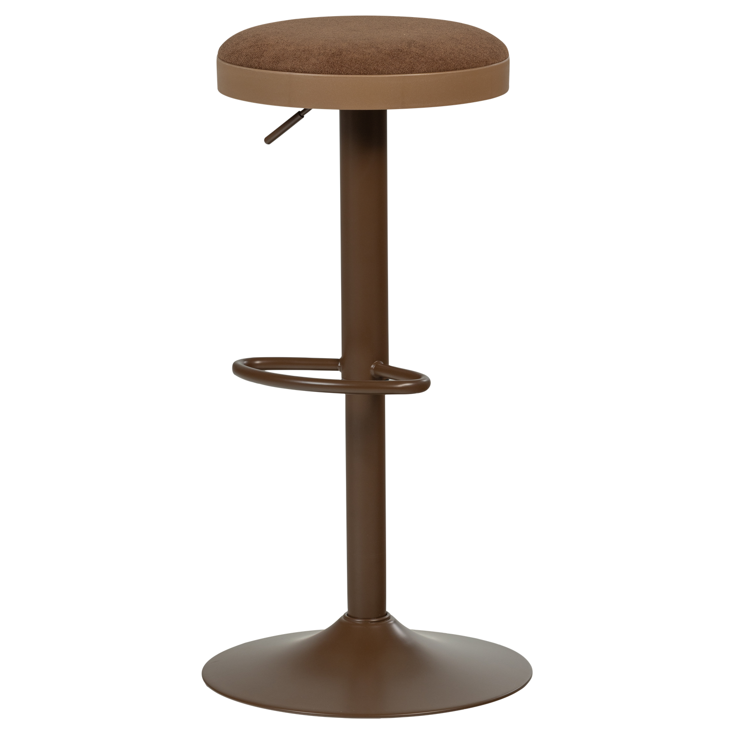 Tabouret de bar réglable en hauteur en chenille MEVO, WOOOD