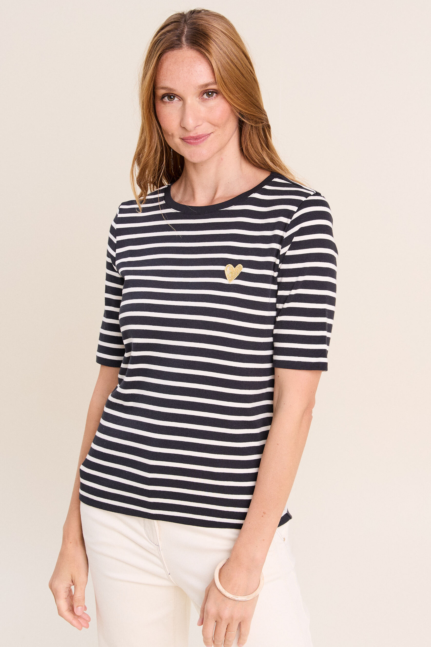 T-shirt col rond, BREAL