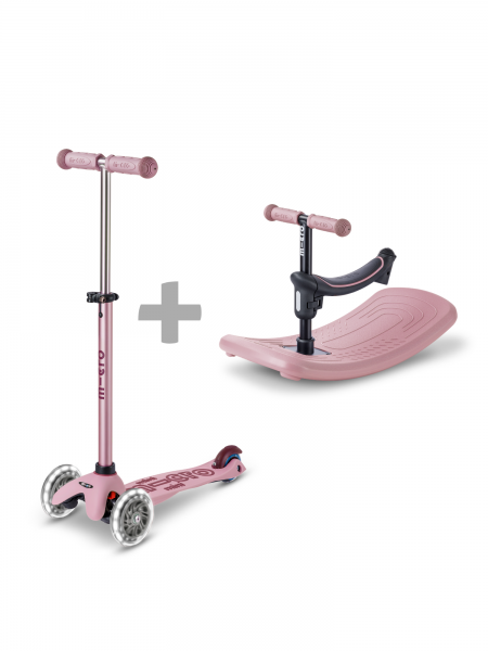Mini Micro Rock Go LED - Poudré, MICRO MOBILITY