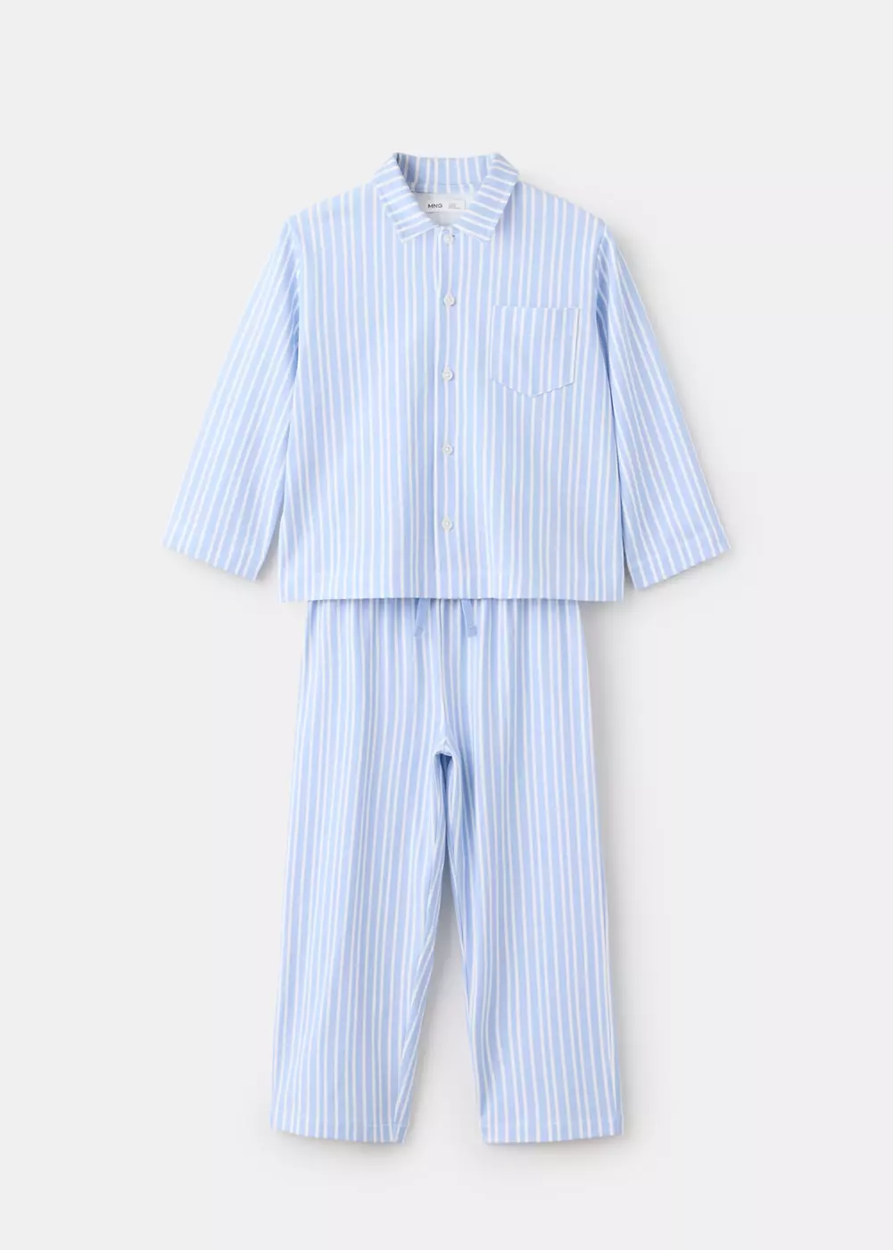 Pyjama complet en coton à rayures, MANGO BABY