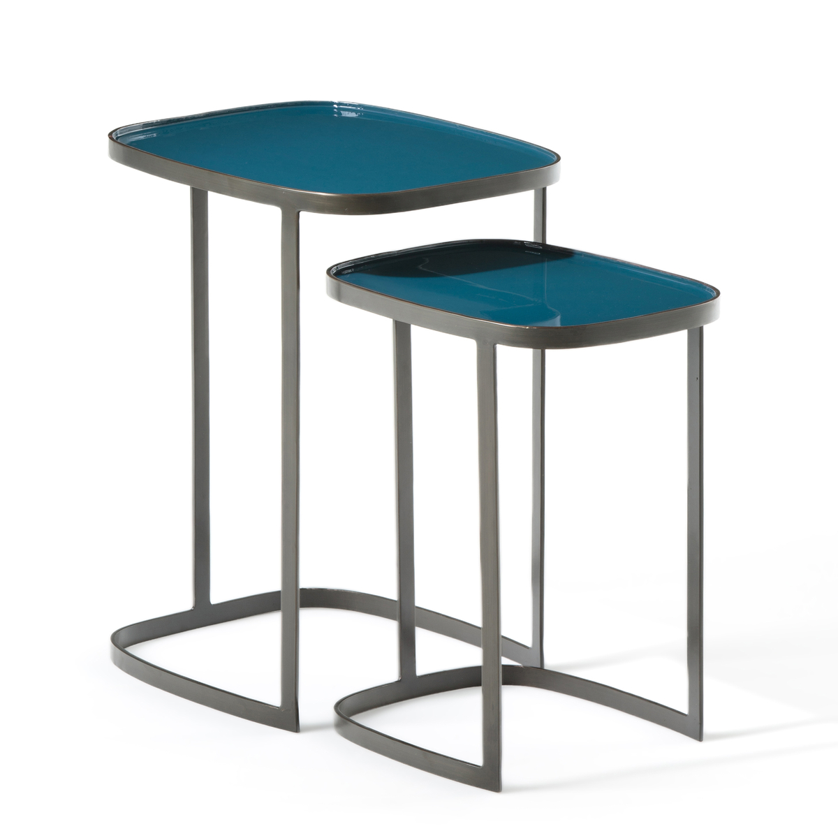 Product photograph of Set Of 2 Picabea Nesting Side Tables from La Redoute UK