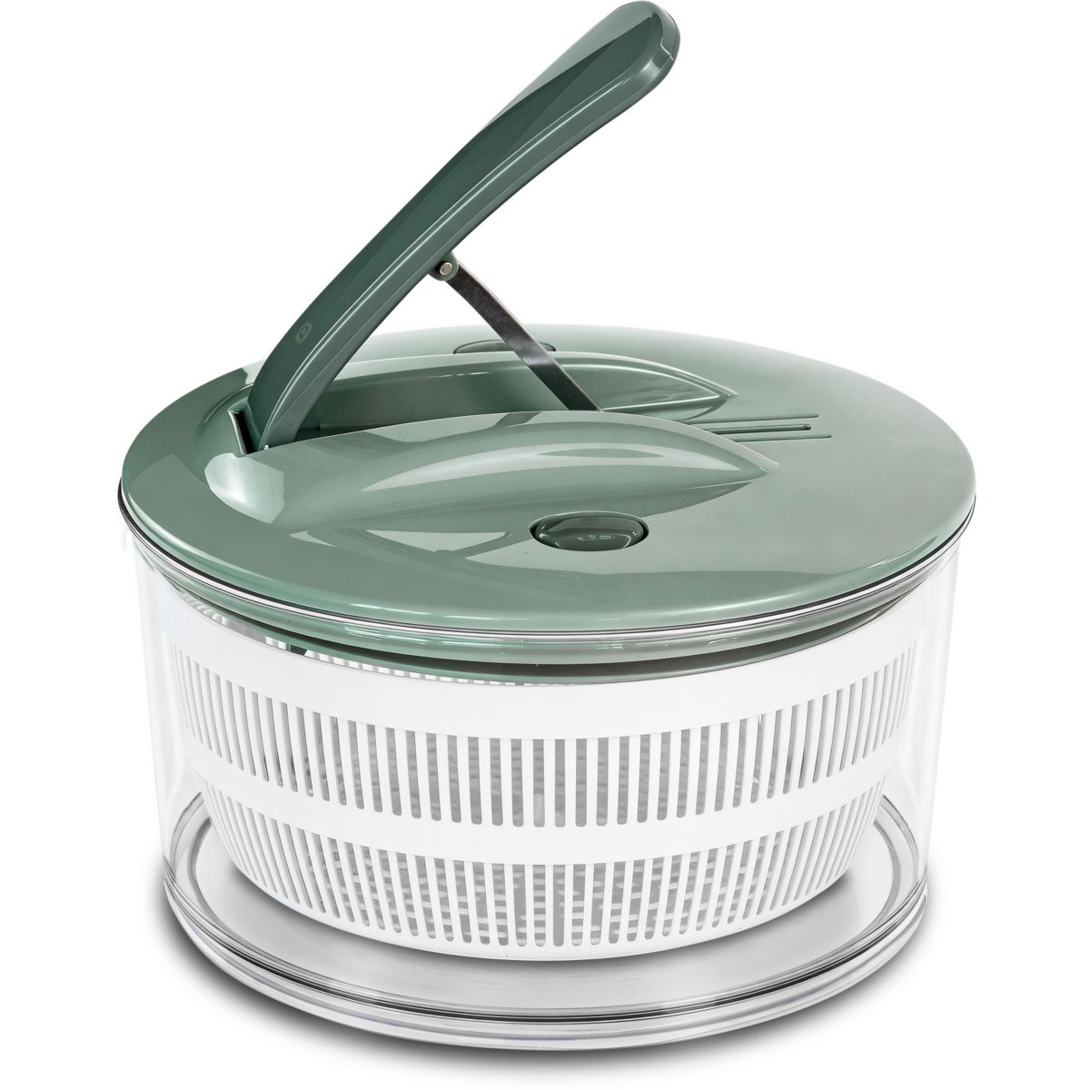 Essoreuse à salade 24cm vert sauge, ESSENTIEL B