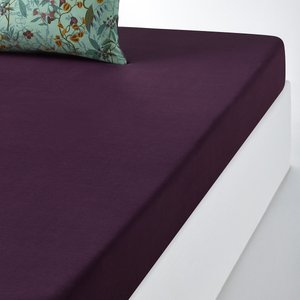Béronise 100% Washed Cotton Fitted Sheet LA REDOUTE INTERIEURS image