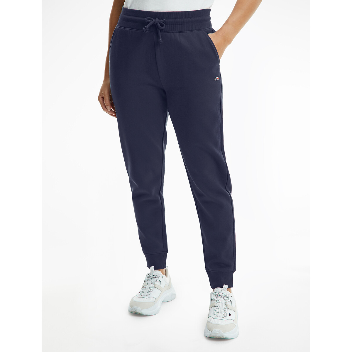 tommy jeans classic fleece pant