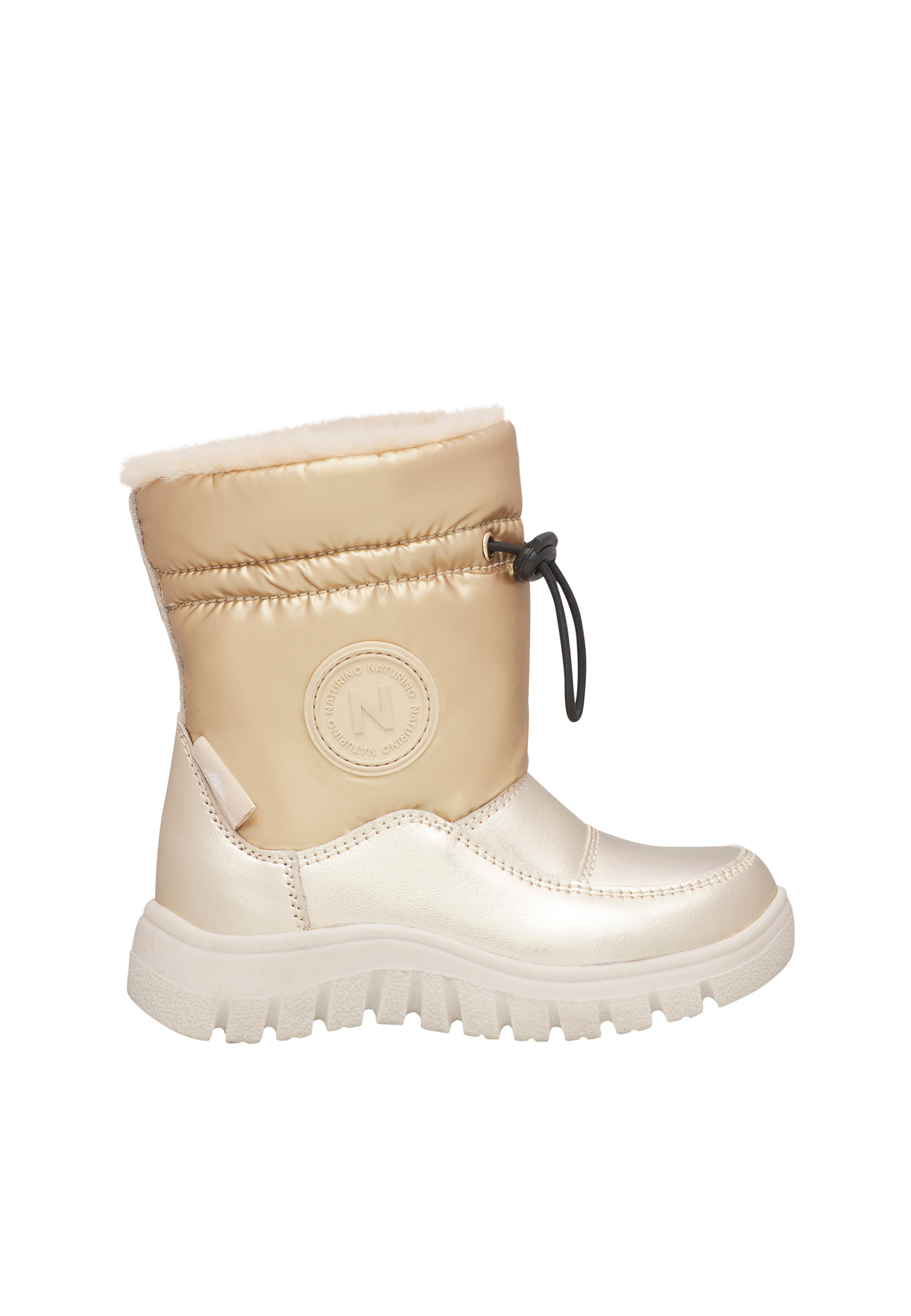 Bottes en suède et tissu technique VARNA 2 WP., NATURINO