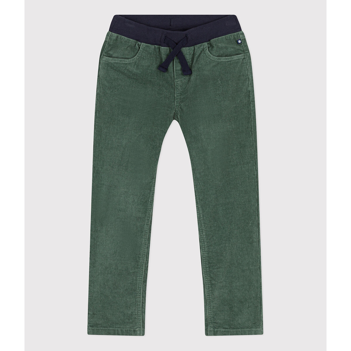 Velour Straight Trousers