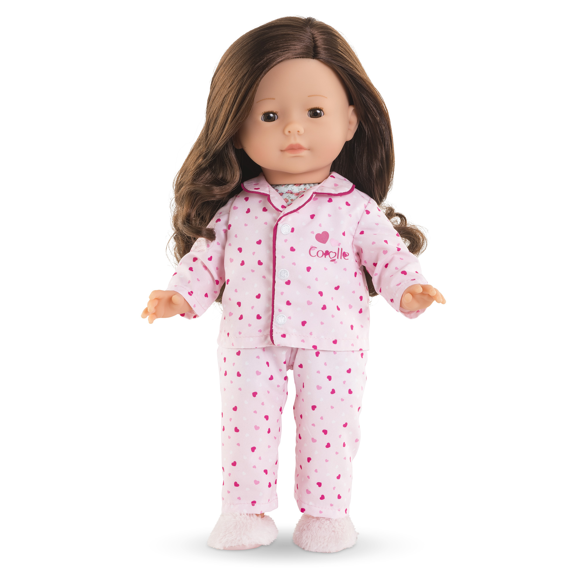 Pyjama Rose 2 Pièces Pour Poupée Ma Corolle 36 Cm – Vêtement Doux Et Facile à Mettre – Dès 3 Ans