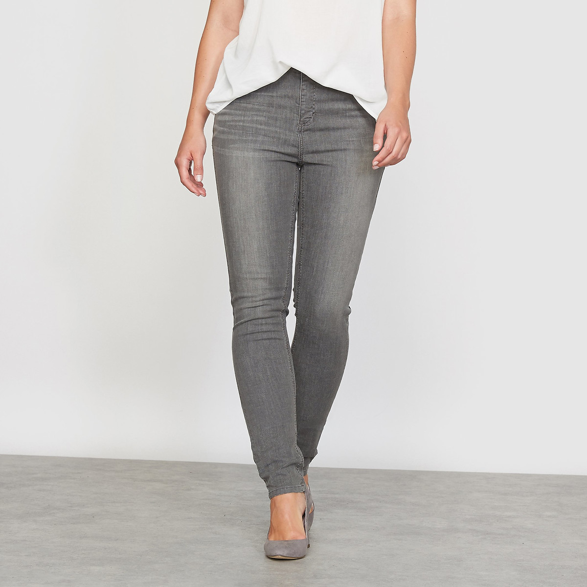 slim jeans grey