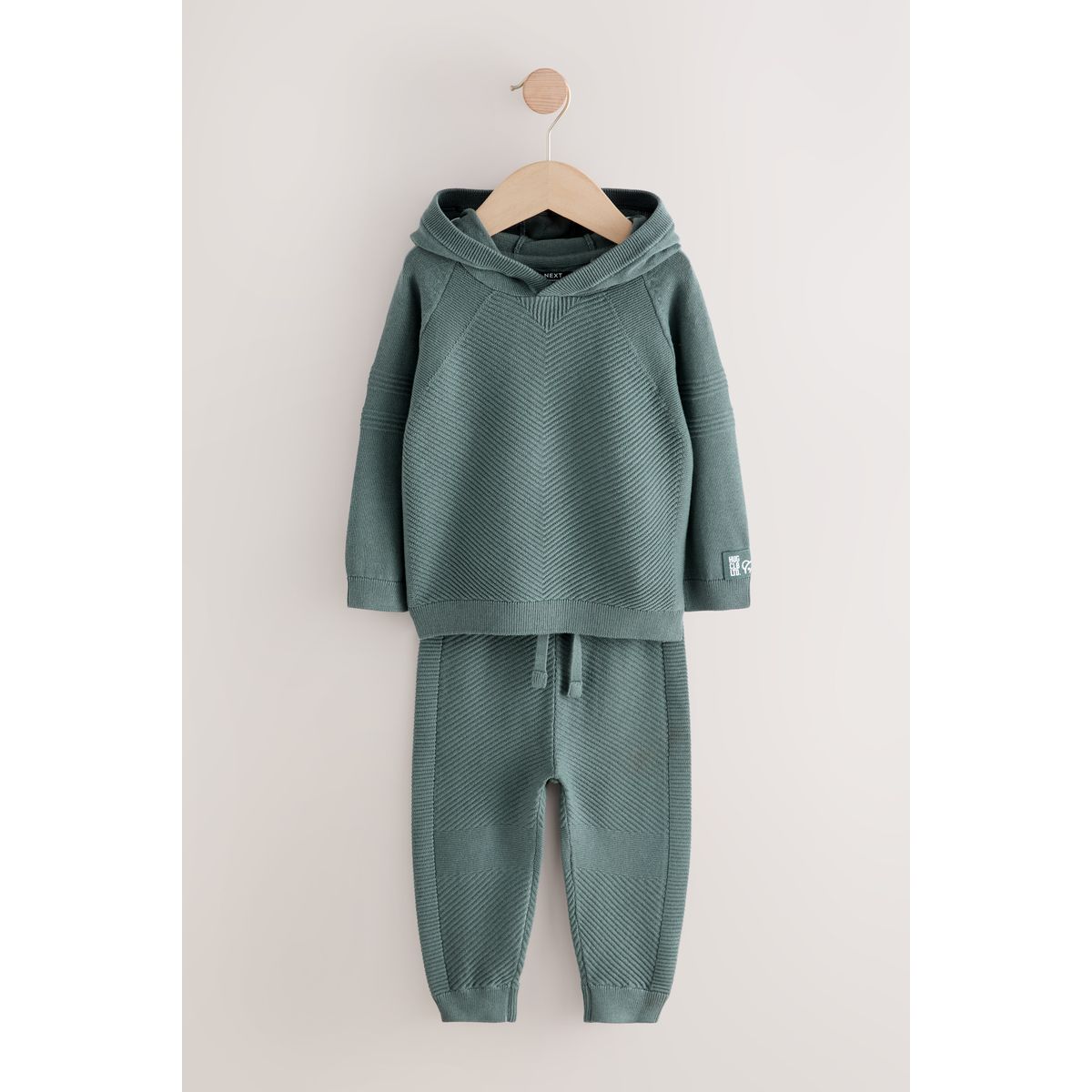 Ensemble sweat à capuche en maille et legging, NEXT