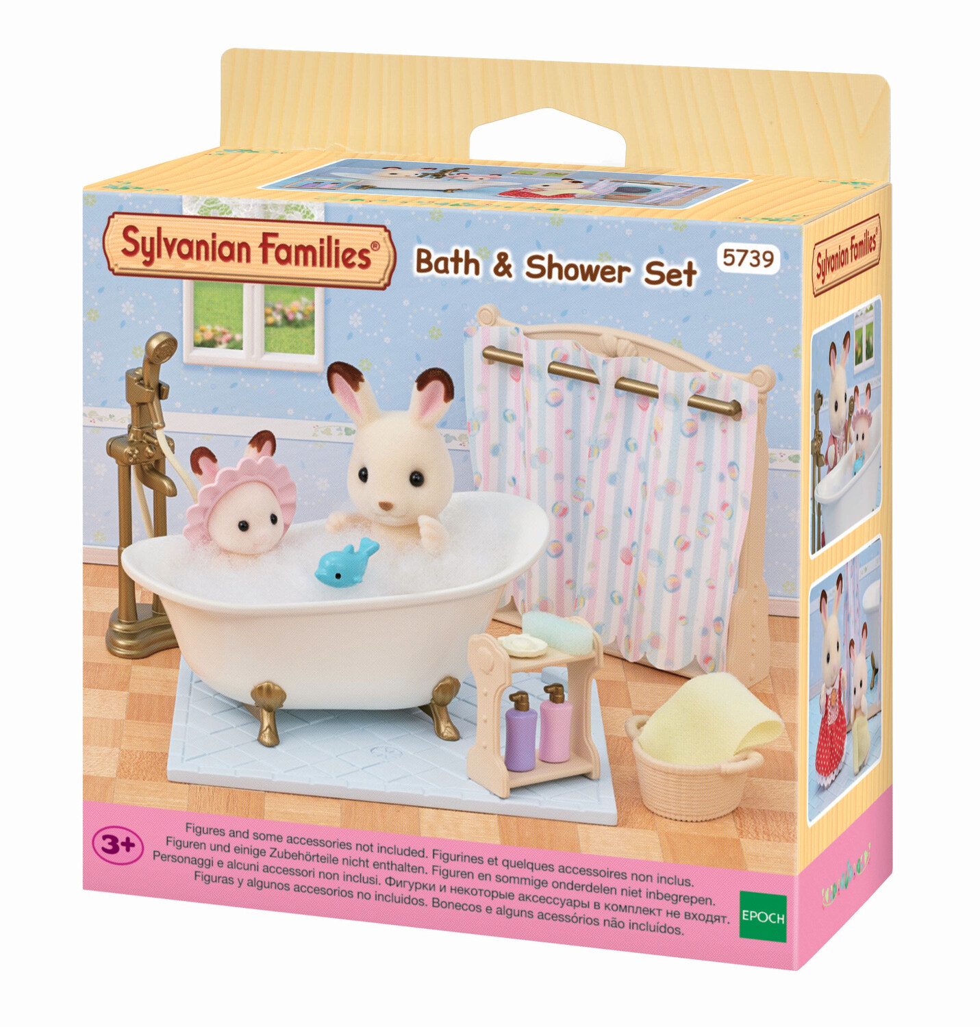 5739 Le set baignoire et douche, SYLVANIAN FAMILIES