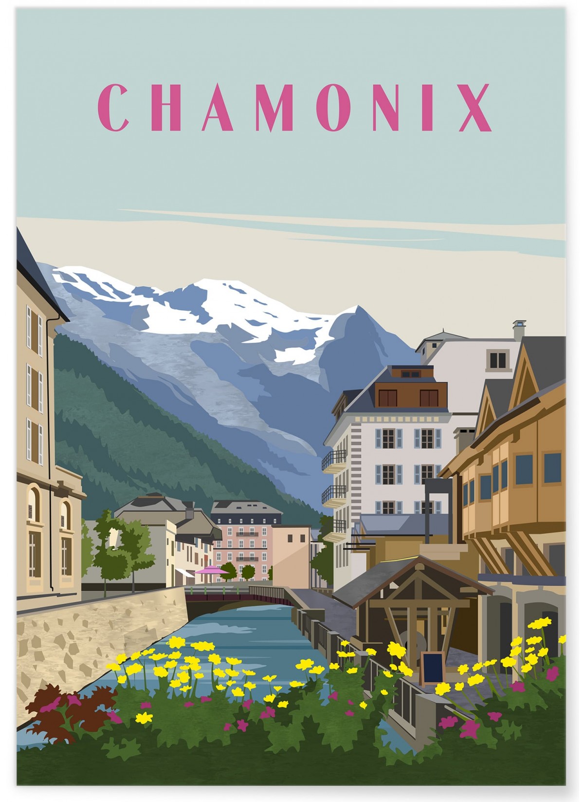Affiche ville Chamonix 2, L'AFFICHERIE