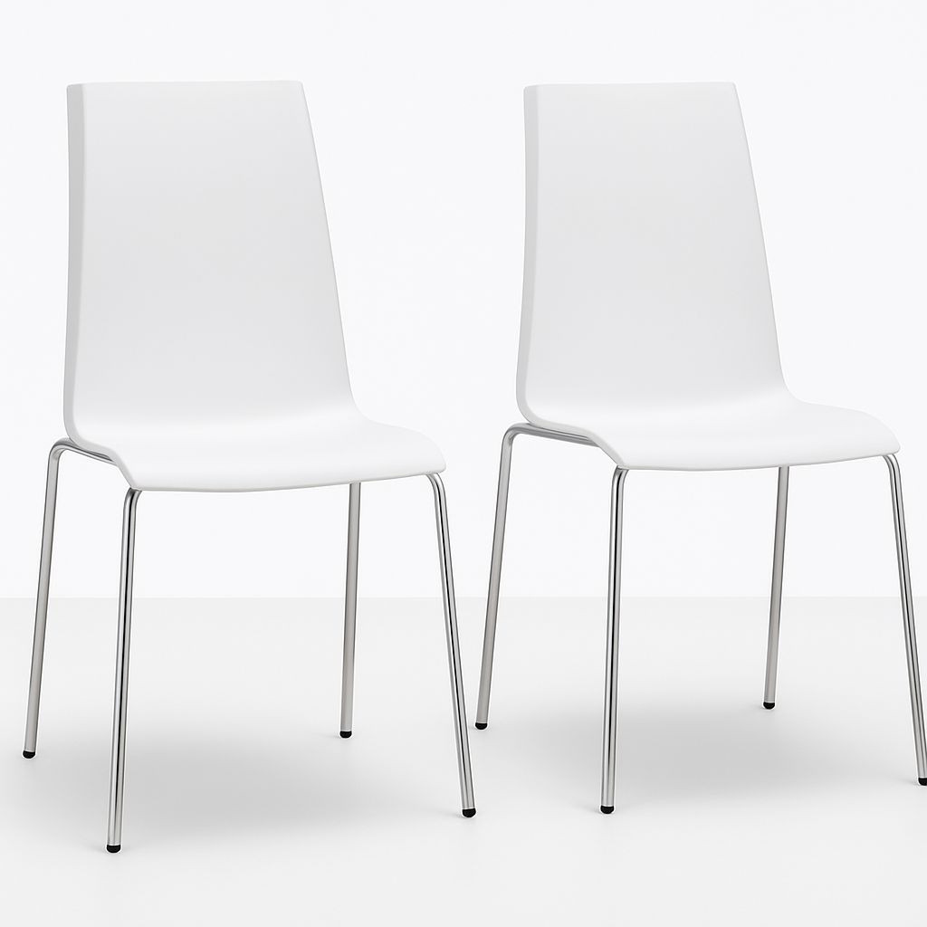 Chaise design empilable (lot de 2), MANNEQUIN, SCAB DESIGN