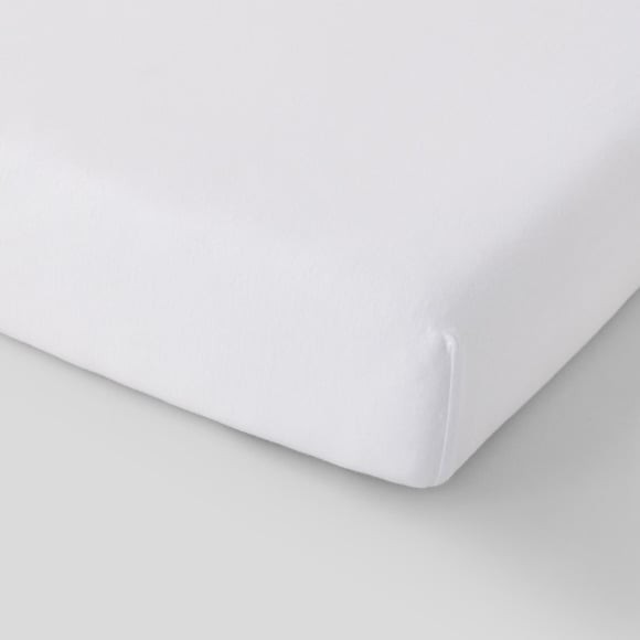 Drap housse, 90x190cm, jersey en coton bio oekotex, MONOPRIX MAISON