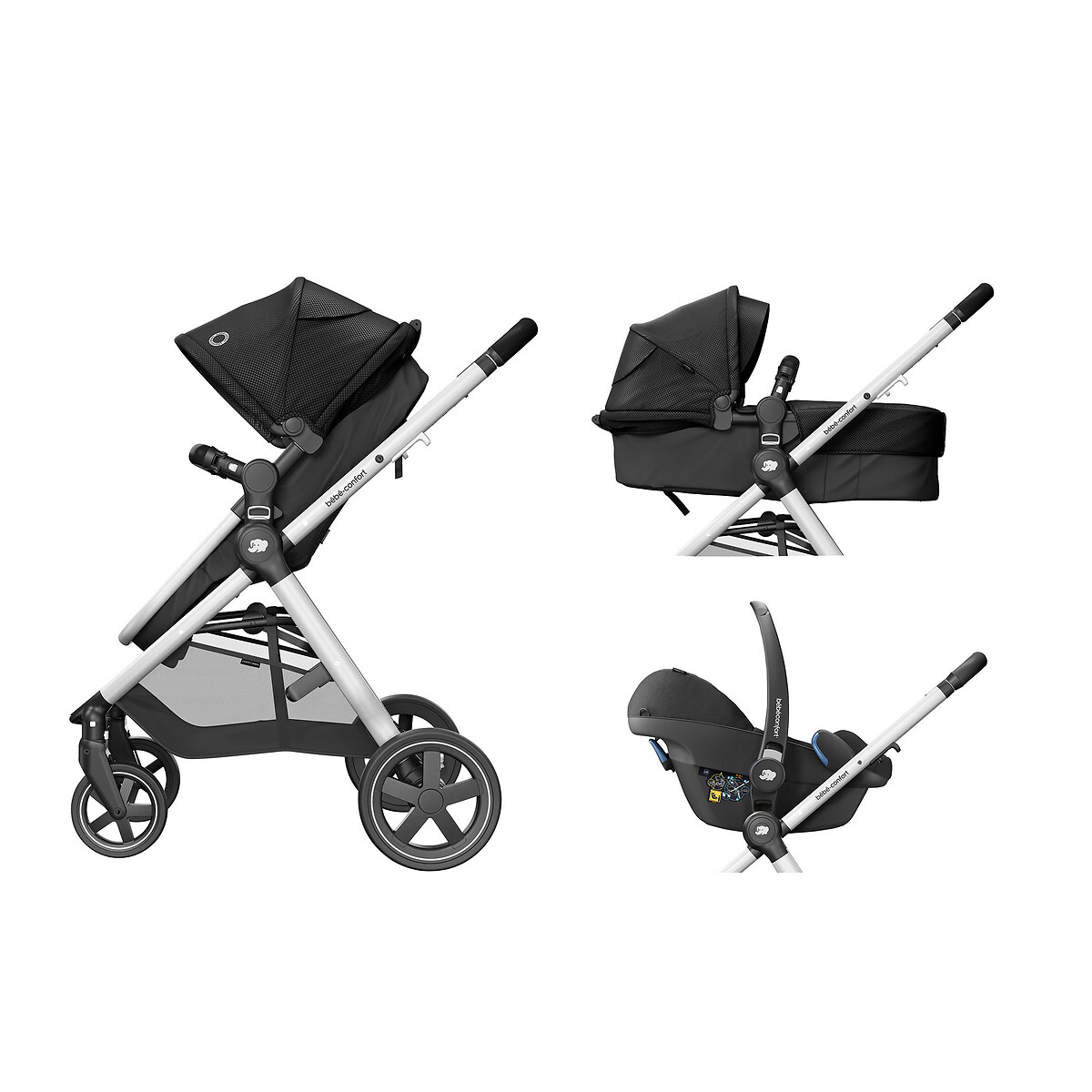 Poussette Urbaine Et Compacte Zelia 2 Noir Bebe Confort La Redoute