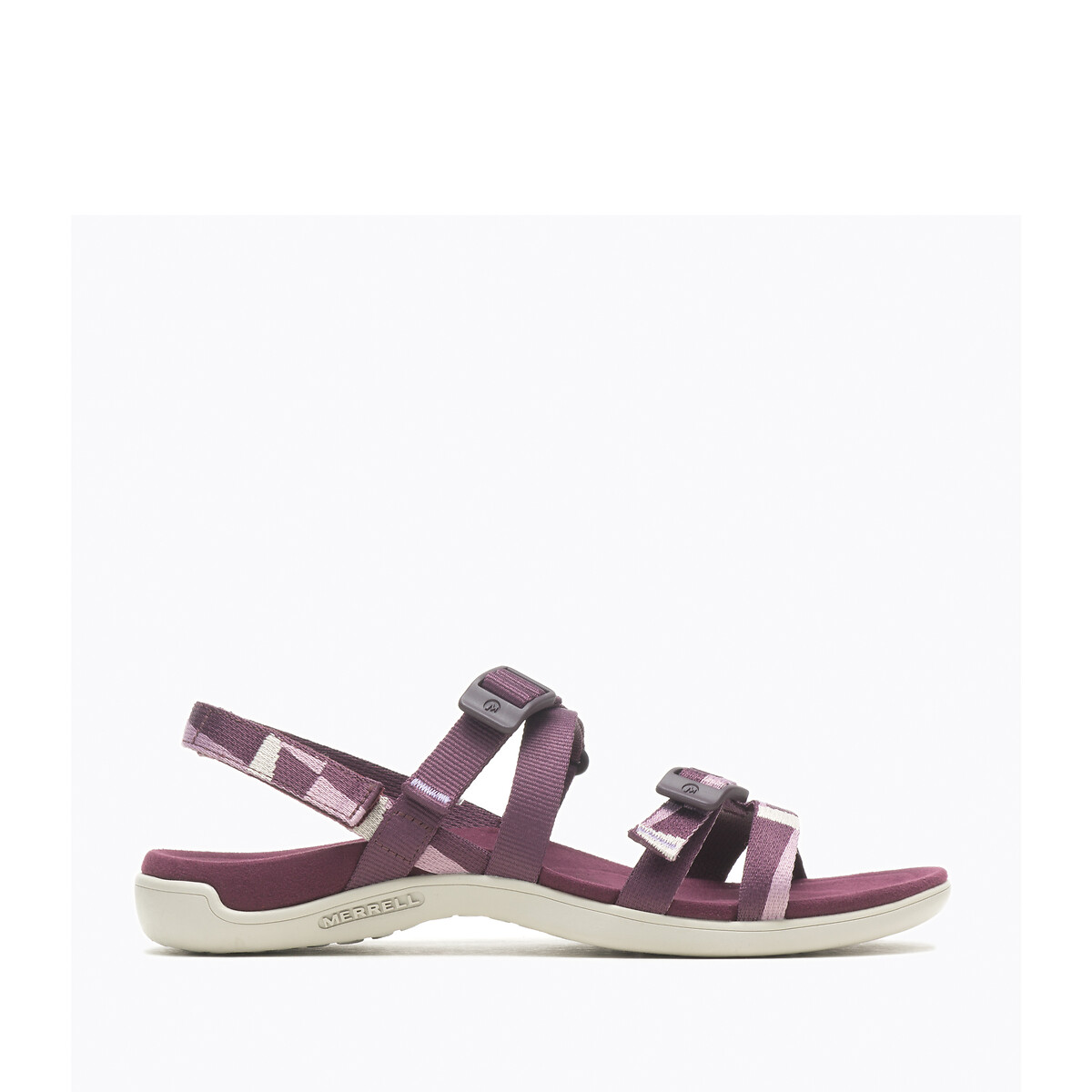 Image of District 3 Backstrap Web Sandals in Canvas