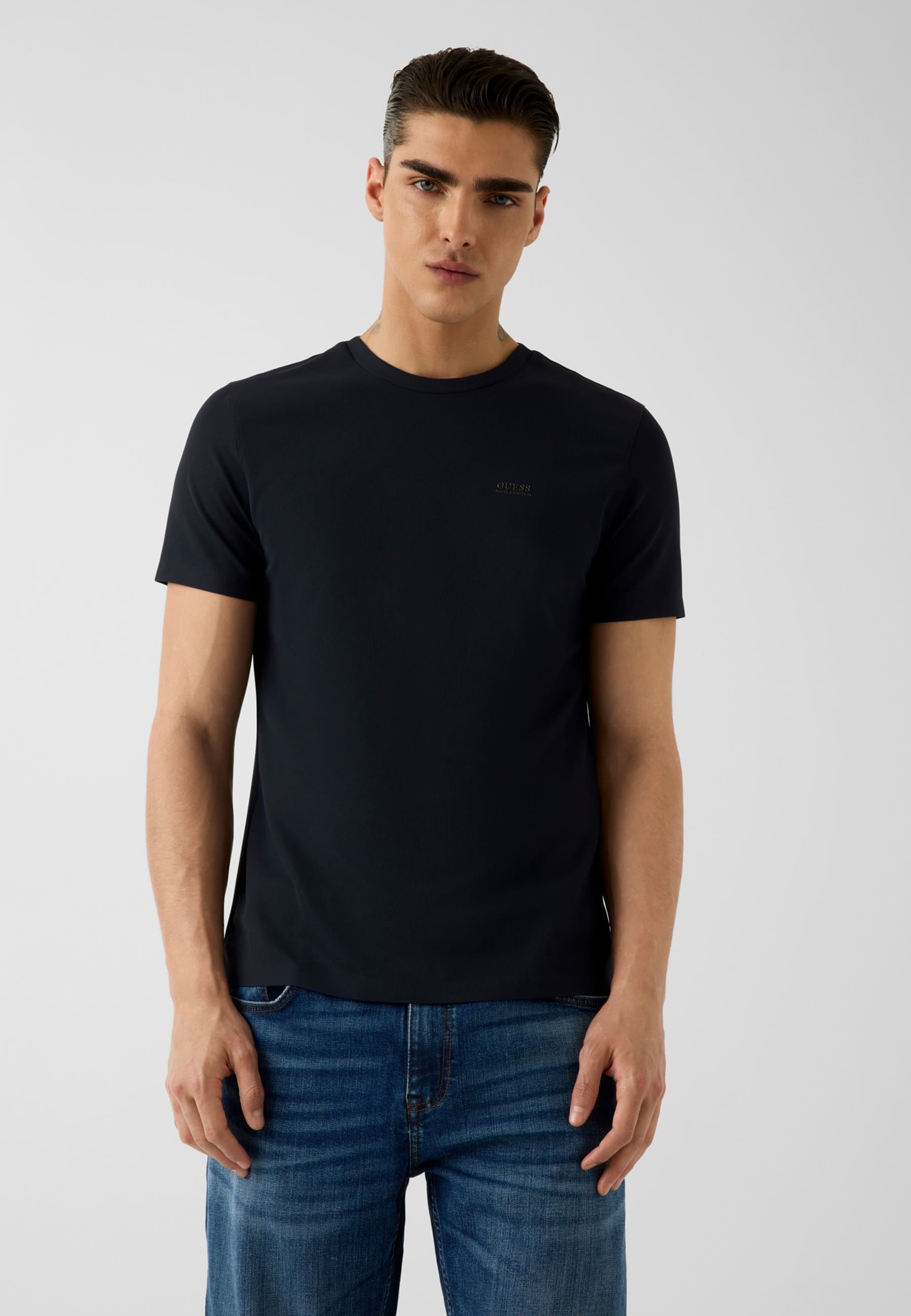 T-Shirt En Jersey, GUESS