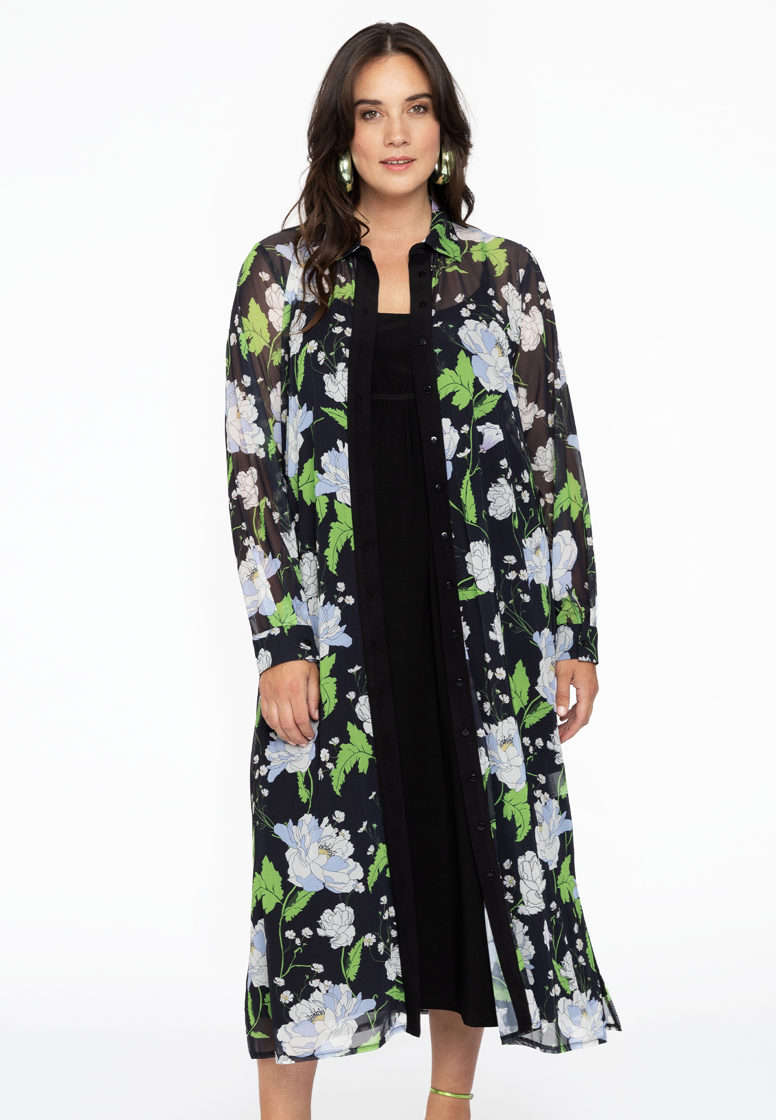 Chemise imprimé / imprimée floral, YOEK