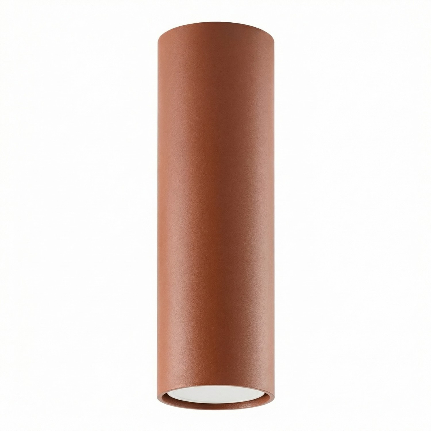 Plafonnier Acier Ocre Rouge GU10 1 LAGOS, EDEN